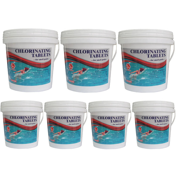 35 lbs 3" Inch Chlorine Tablets (77 Tabs) Chloroclean